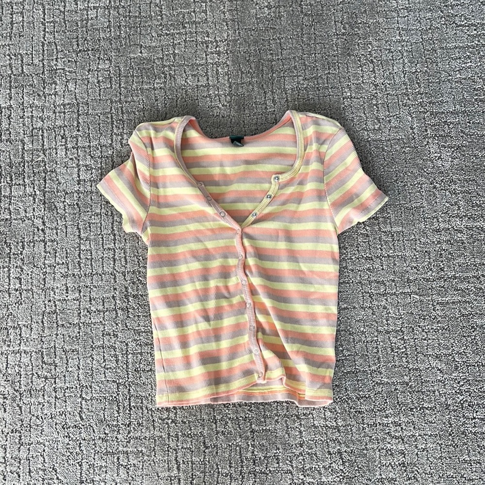 Crop top short sleeve